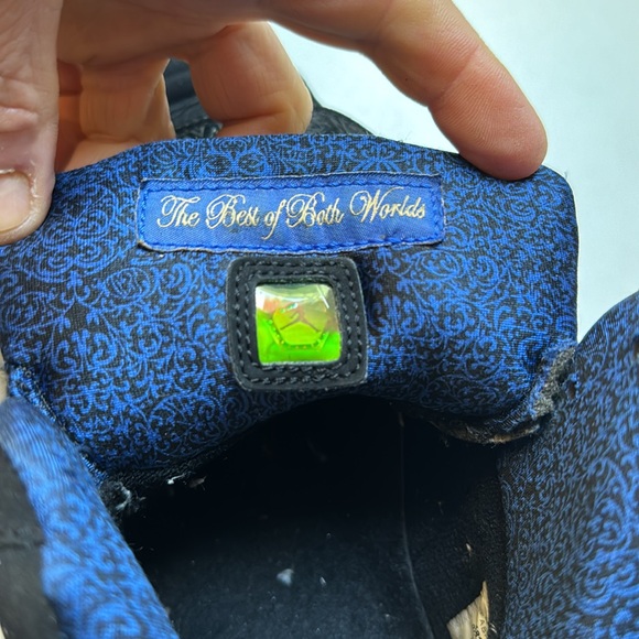 Air Jordan Fusion 20 black university blue retro 2008 size 9 - Picture 13 of 16